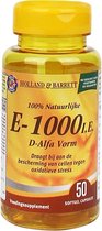 Holland & Barrett - Vitamine E 1000IE - 50 Capsules - Vitamines
