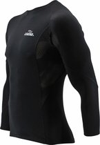 Premium Fitness/MMA DRY-FIT Shirt zwart Lange mouwen M