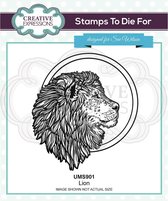 Creative Expressions Cling stamp - Dieren - Leeuw - 11,5cm x 12,7cm