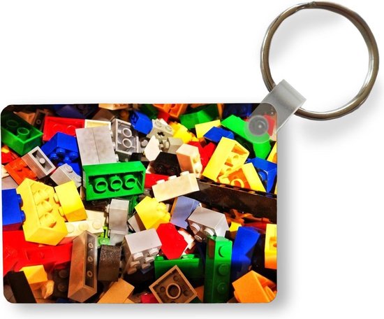 Porte-clés Lego - Gros plan sur les briques Lego Porte-clés plastique -  Porte-clés... | bol.com