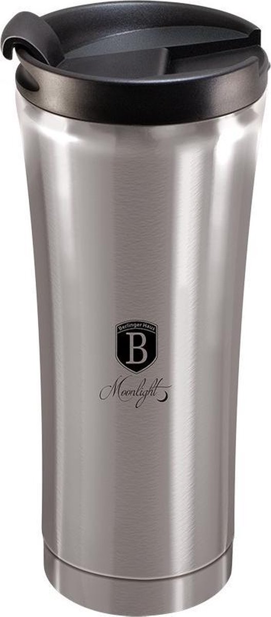 Berlinger Haus Thermosbeker Pro 500 Ml Rvs/siliconen Grijs