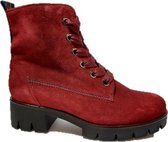 Gabor Veterboot 71.711.15 Bordeaux Rood Suède