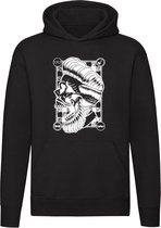 Crâne | coiffeur | salon de coiffure | barbe | salon de coiffure | Coiffeur | salon de coiffure | Unisexe | Pull | Hoodie | Sweat | Capuche