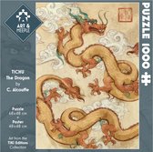 Art & Meeple puzzle Tichu The Dragon 1000 stuks