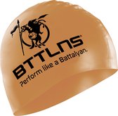 BTTLNS badmuts - swim cap - siliconen badmuts unisex - Absorber 2.0 - goud - one size
