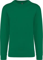 Sweater 'Crew Neck Sweatshirt' Kariban Collectie Basic+ maat M Kelly Groen