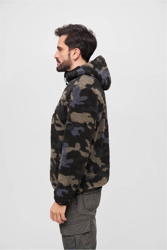 BRANDIT Teddy Worker Veste Homme / Dark Camo - M