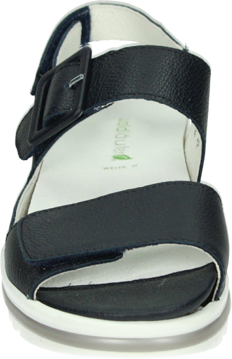 Waldlaufer 351013 H-Hakura Platte sandalenDames Sandalen Blauw