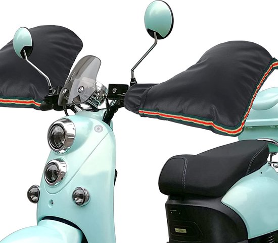 Pare-brise Et Protège-mains Pour Vélo électrique - ABS Noir, Anti-vent, Anti-pluie, Anti-soleil, Fixation Facile