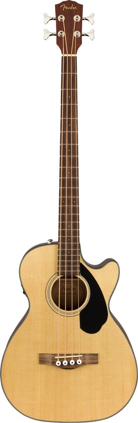 Fender CB-60SCE Bass, Natural - Elektro-akoestische basgitaar - Naturel