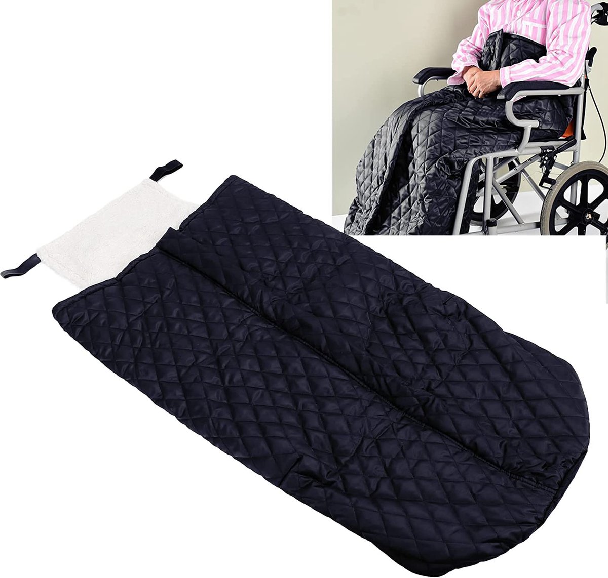 Goedkoopste rolstoel deken - cover for wheelchairs - Dikker Warme Rolstoel Fleece Wrap Deken Accessoires voor de Oude Patiënt