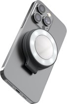 ShiftCam SnapLight magnetische ringlight voor smartphone - 4 helderheidniveaus - tot 1,5 uur batterij - Midnight (antraciet)