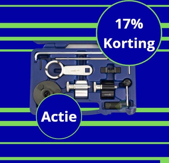 VAG Timingset - volkswagen - seat - audi - skoda - blokkeerset - blokkeergereedschap- nokkenas - krukas - 1.6/2.0 TDI - Afstelset - Distributie blokkeerset - ASTA