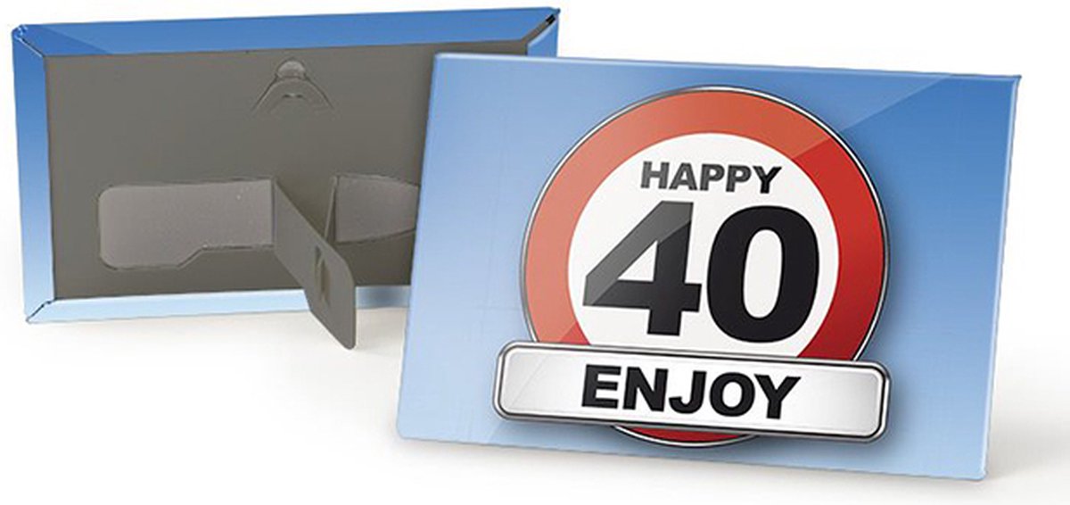 Magneet Happy 40 Enjoy