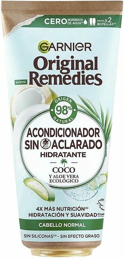 Garnier Original Remedies Coco Y Aloe Vera Acondicionador Sin Aclarado 200 Ml 1977