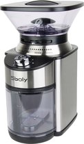 Sboly - Elektrische Koffiemolen - Bonenmaler - Coffee Grinder - 31 standen - RVS - Zwart