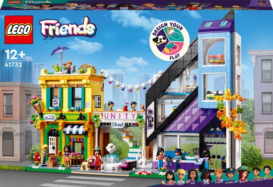 LEGO Friends Bloemen- en decoratiewinkel in de stad, Bouwspeelgoed voor  Kinderen - 41732 | bol