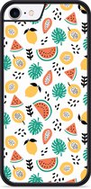 iPhone 8 Hardcase hoesje Tropical Fruit - Designed by Cazy