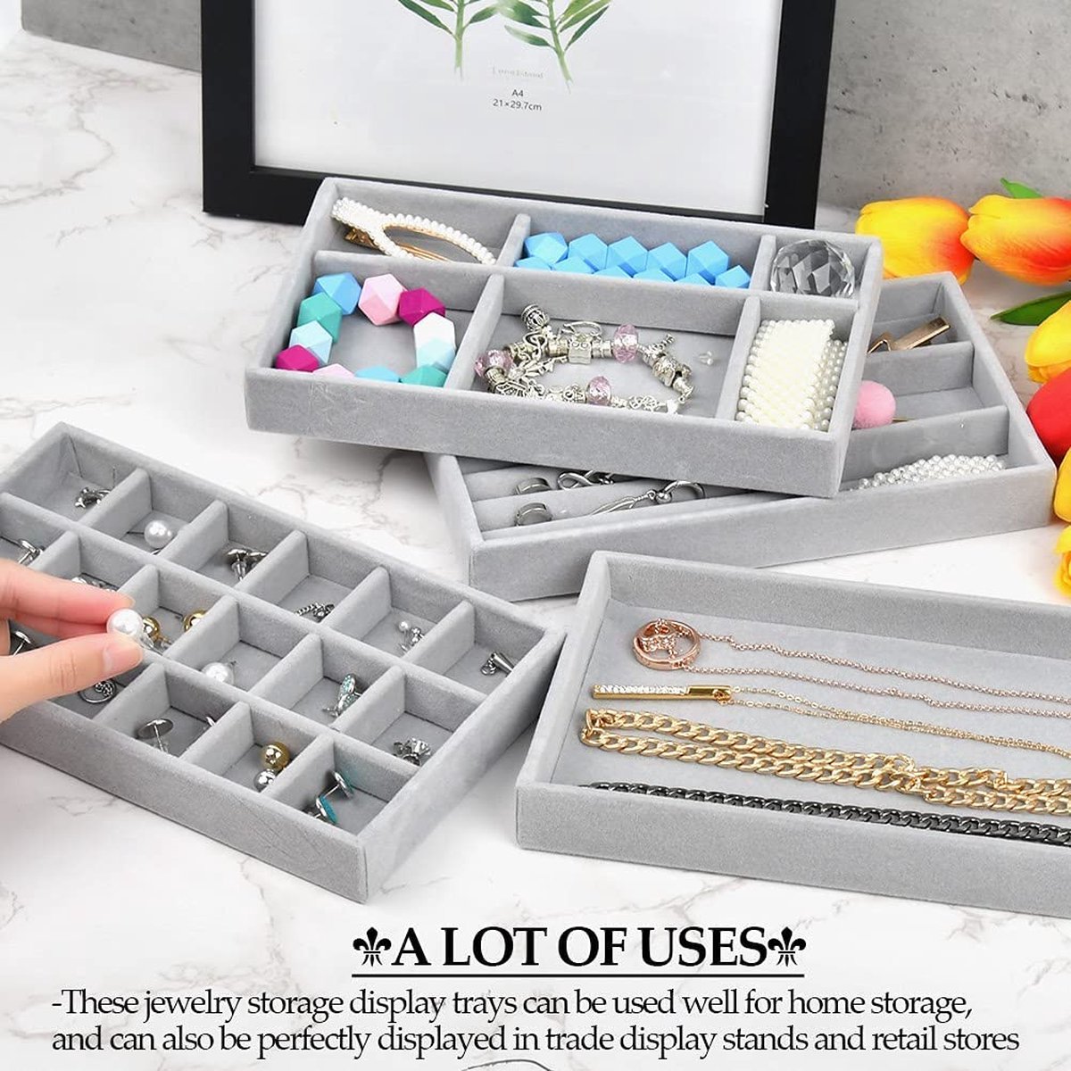 Beste korting-kinderen sieraden doos, pu leer gemaakte sieraden case met 21/32/37 stuks kleine meisjes sieraden set, 2/3/4layers draagbare reis sieraden case F | NL Beste korting-kinderen sieraden doos, pu leer gemaakte sieraden case met 21/32/37 stuks kleine meisjes sieraden set, 2/3/4layers draagbare reis sieraden case F | NL