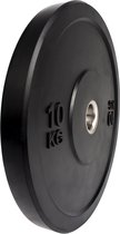 Gewicht schijf 1x 15 KG - Olympische halterschijven - Rubbere gewichten 50/51mm - Bumper plate