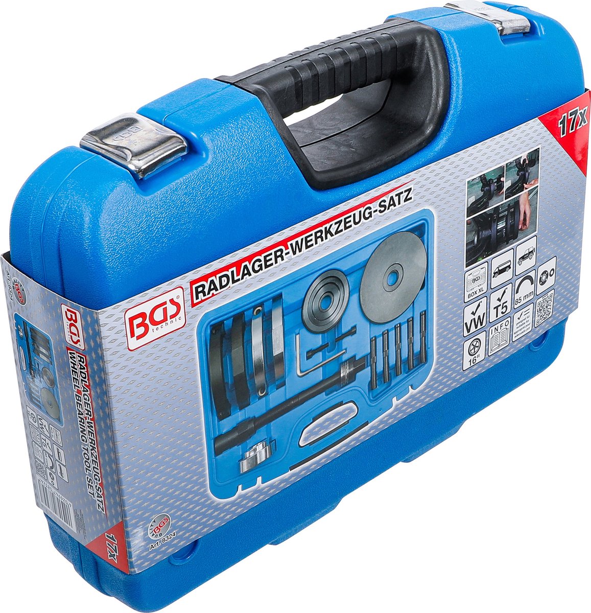 BGS Wiellager gereedschap voor wiellager-naafeenheid voor VW 85 mm