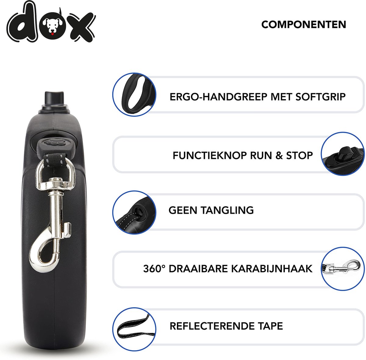 Oprolbare hondenriemen - De 15 beste producten vergeleken Oprolbare hondenriemen - De 15 beste producten vergeleken