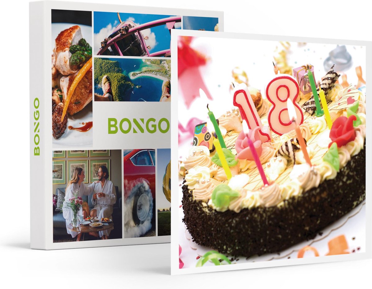 Bongo Bon - EINDELIJK 18! - Cadeaukaart cadeau voor man of vrouw
