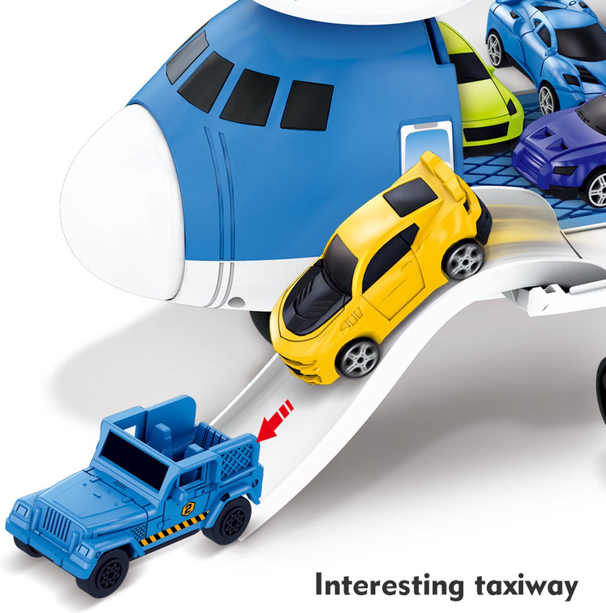 Jouets à partir de 3 ans - Ensemble de speelgoed pour garçon - Avion de  transport 9 en