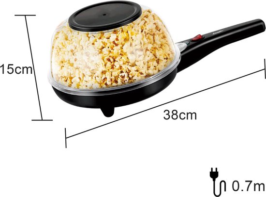 Gezonde popcorn maken met siliconen popcorn maker van Gusta (review