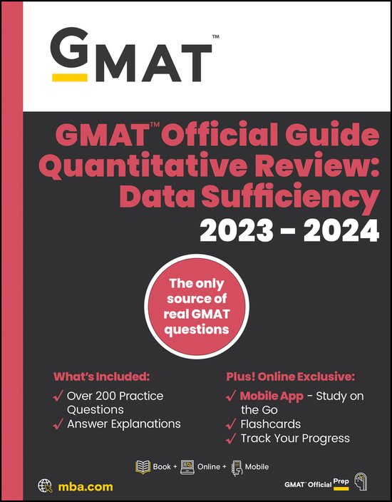 GMAT Official Guide Data Insights Review 20232024 Book + Online