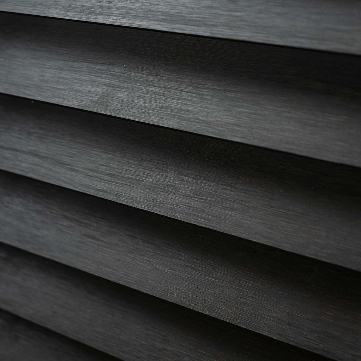 Dutchblinds Bamboe Jaloezieën - 50mm - Zwart - 115 x 250 cm - Breedtematen van 40 t/m 300 cm