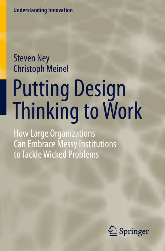 Putting Design Thinking to Work - cover