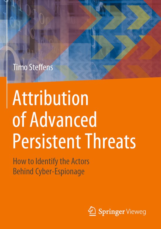 Attribution of Advanced Persistent Threats - cover