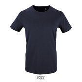 SOL'S - Milo T-Shirt - Donkerblauw - 100% Biologisch Katoen - 3XL