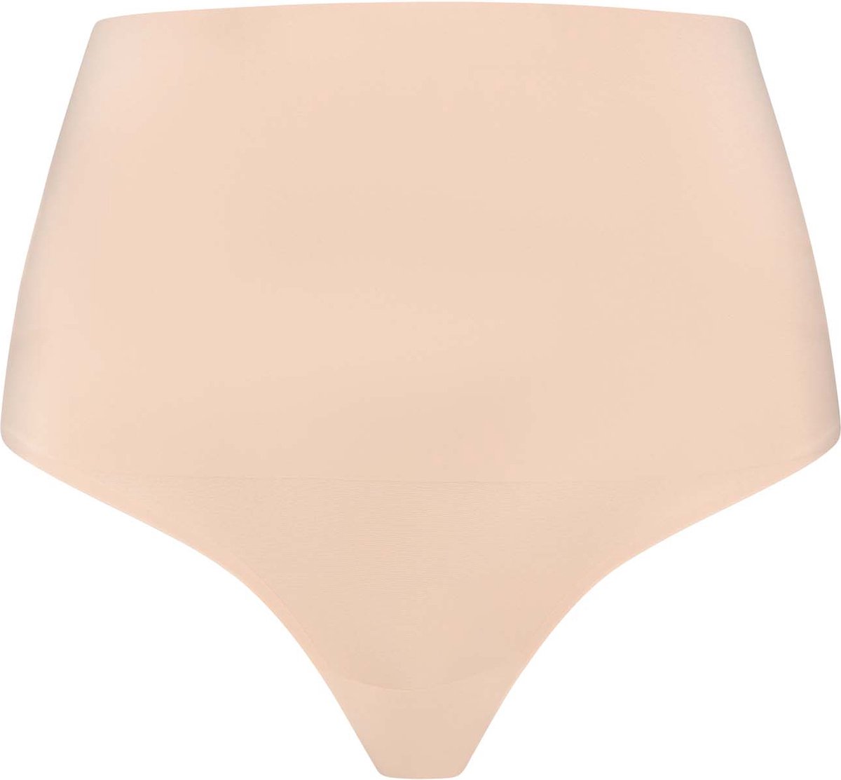 Bye Bra Bye BH met taillecontrole, middelhoge taille en string, beige