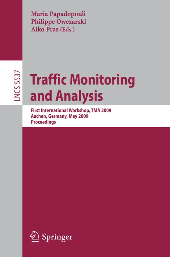 Traffic Monitoring and Analysis - cover