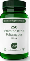 AOV 250 Vitamine B12 & Foliumzuur - 60 vegacaps - Vitaminen - Voedingssupplement