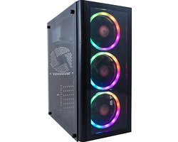AMD Ryzen 5 RGB Budget Game Computer / Gaming PC - 16GB RAM (2x8GB Dual-Channel) - 500GB SSD - RX Vega 11 - TRIPLE aRGB FAN - Windows 11 Pro - VISION