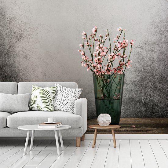 Behang - Fotobehang Bloemen - Roze - Stilleven - Breedte 300 cm x hoogte 240 cm