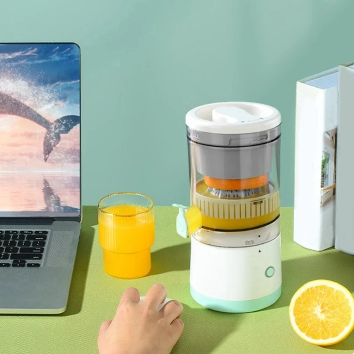 Igoods Elektrische Citruspers - Sinaasappelpers thumbnail 3