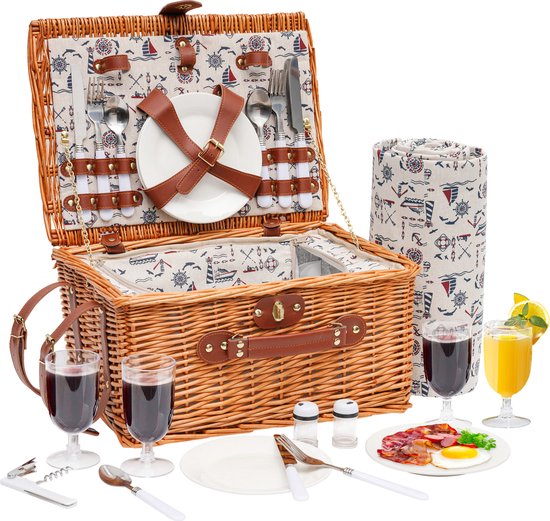 Picknickmand Willow 2 personen | Van Heijster