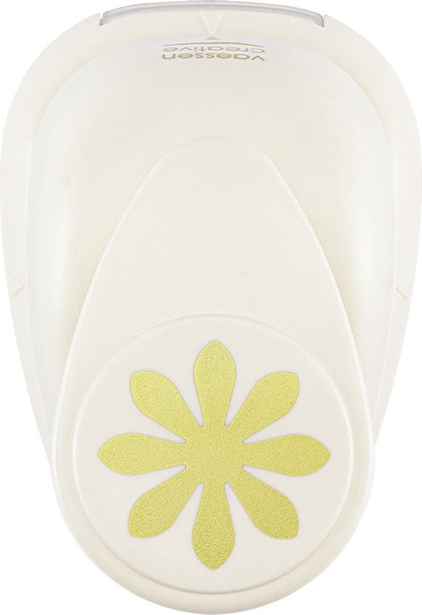 Vaessen Creative Pons - Figuurpons - Madeliefje - 2,5 x 2,5 cm
