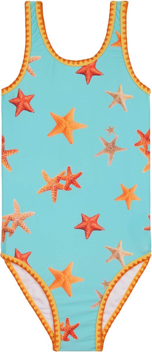 Claesen's® - Meisjes Swimsuit - Sea Star - 17% Spandex - 83% Polyester