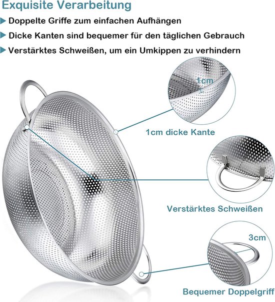 EKNA Pijpzeef 15 mm, grof inlegzeef, metalen fluitje, stalen zeef, vaporizer -zeef 15 mm, grof zeef, 25 stuks
