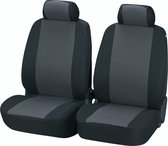 Auto stoelbeschermer Pineto stoelbeschermer voor voorstoel, universeel Autostoelhoes zwart-grijs, stoelbekleding Polyester
