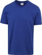 Champion - T-Shirt Logo Donkerblauw - Heren - Maat XL - Regular-fit