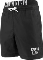 Calvin Klein jongens intense power zwemshort double waistband logo zwart -  140/152 | bol.com