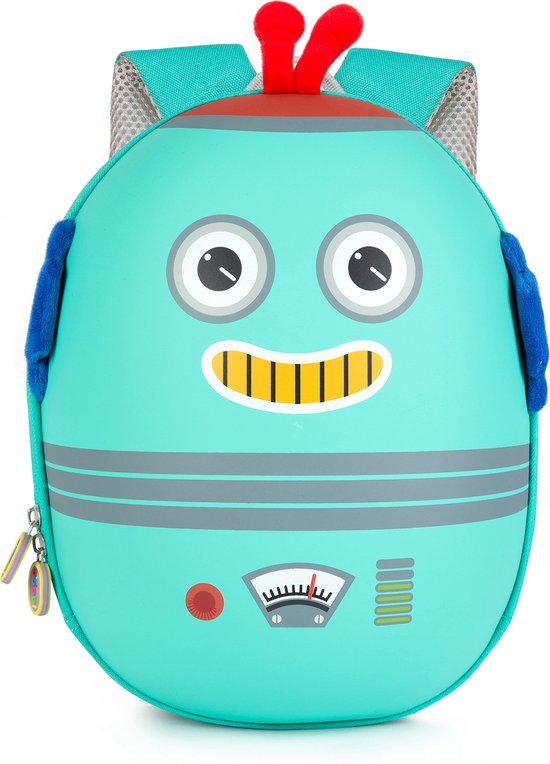 Boppi - sac à dos enfant - robot - léger - confortable - résistant - 4L