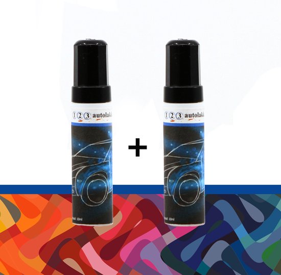 Lakstift Motorlak YAMAHA Kleurcode BWC1 BLUISH WHITE COCKTAILMET. 2L