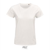SOL'S - Pioneer T-Shirt dames - Wit - 100% Biologisch Katoen - L